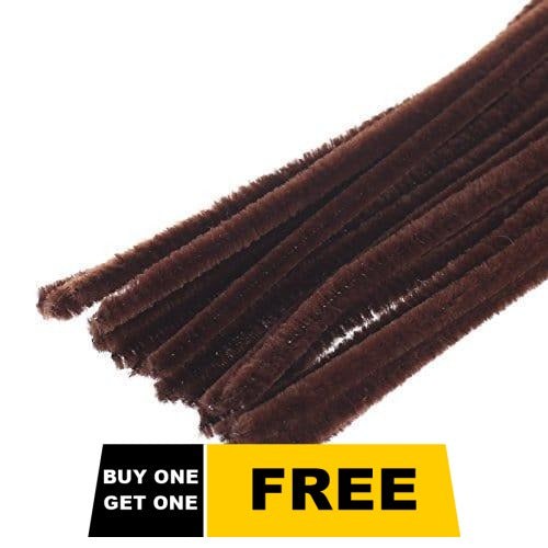 Buy 1 Get 1 Free Brown Pipe Cleaner 200 pcs