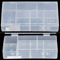 jags-mumbai Wooden & Plastic Box Clear Plastic Storage Box