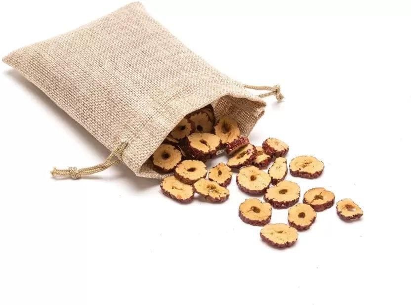 craftdev Gift Boxes & Paper Bags Jute Gift Potlis I Pack of 1 I Jute pouch for rakhi I Jute Bags I 5X7 Inches