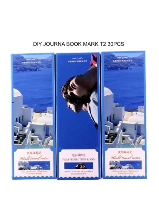 world travel notes Tourist Souvenir Ticket series designed by monoka