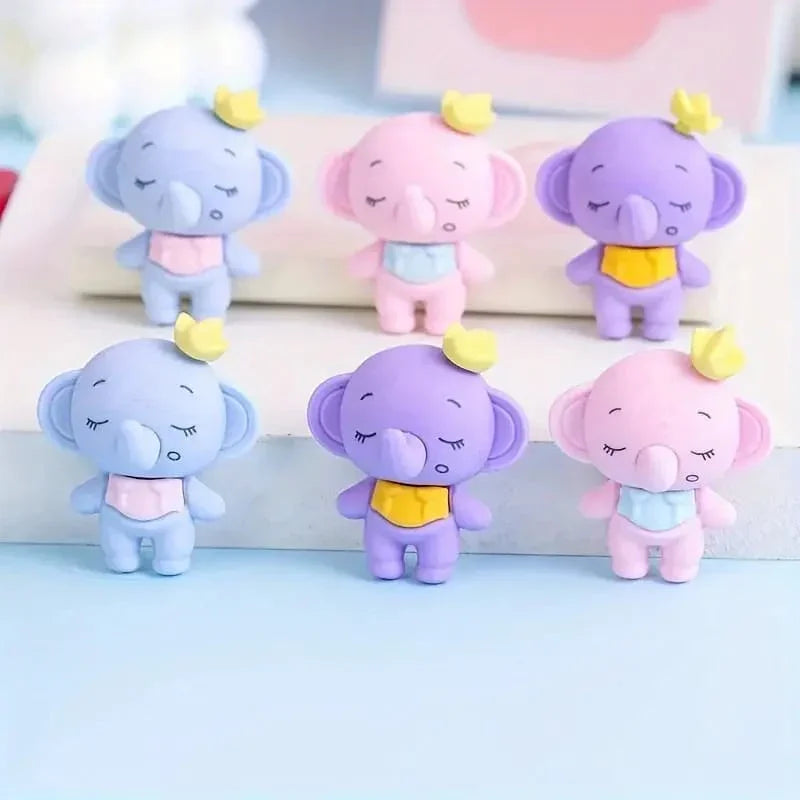 craftdev Mumbai branch Eraser (Buy 1 Get 1 Free) Creatives Baby elephant Eraser