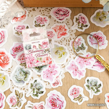 Blooming flower Paper Cut-Out Pack - 46 Pieces