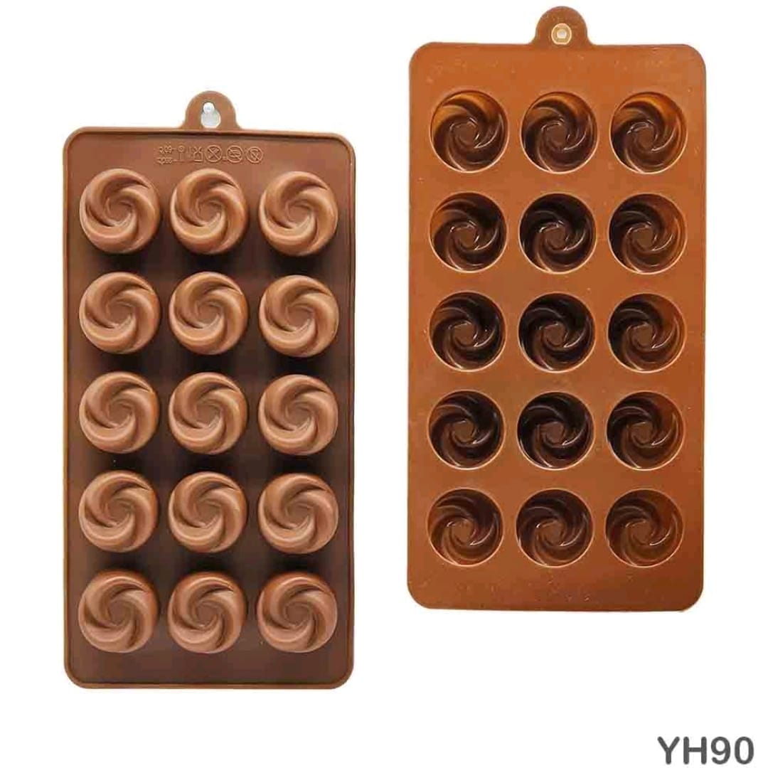 craftdev Mumbai branch Kitchen Household Accessories YH90 Chocolate Mold (Durable & Heat Resistant)