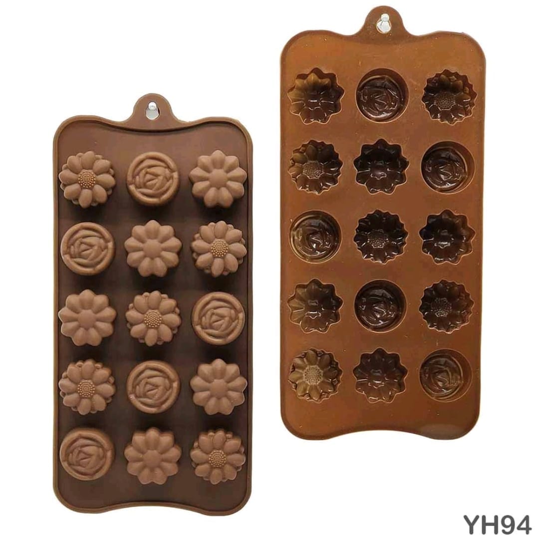 craftdev Mumbai branch Kitchen Household Accessories YH94 Chocolate Mold (Durable & Heat Resistant)