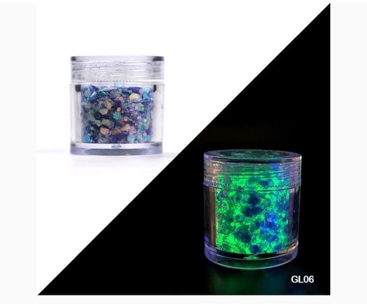 craftdev Mumbai branch Resin Art & Supplies Mystic Twilight: Shimmer Glow in the Dark Magic Bluish Violet Resin Supplies