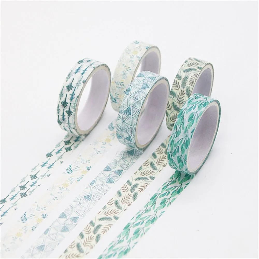 craftdev Mumbai branch Tapes & Adhesives Design-3 Quirky Washi tape  (pack of 5 tapes)