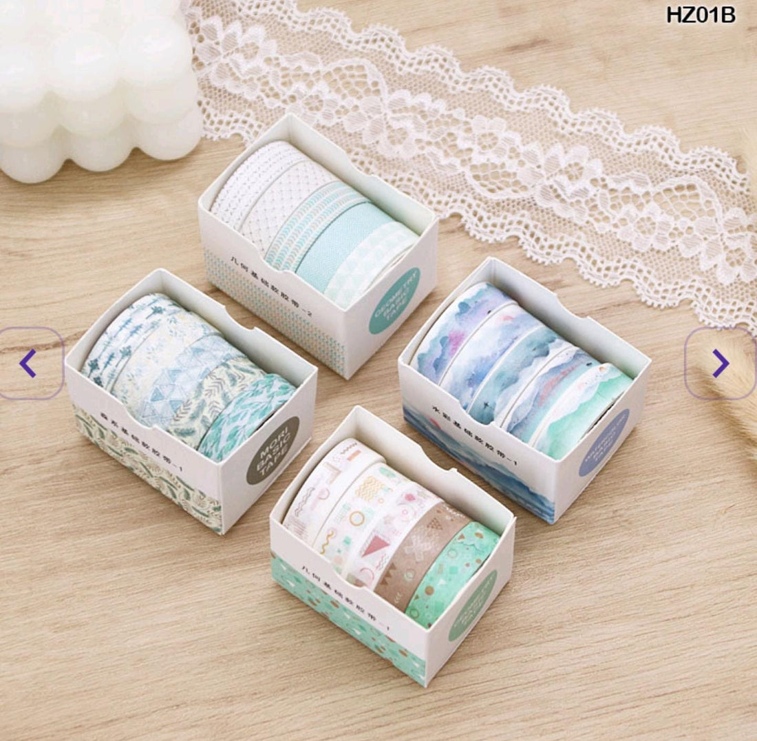 craftdev Mumbai branch Tapes & Adhesives Quirky Washi tape  (pack of 5 tapes)