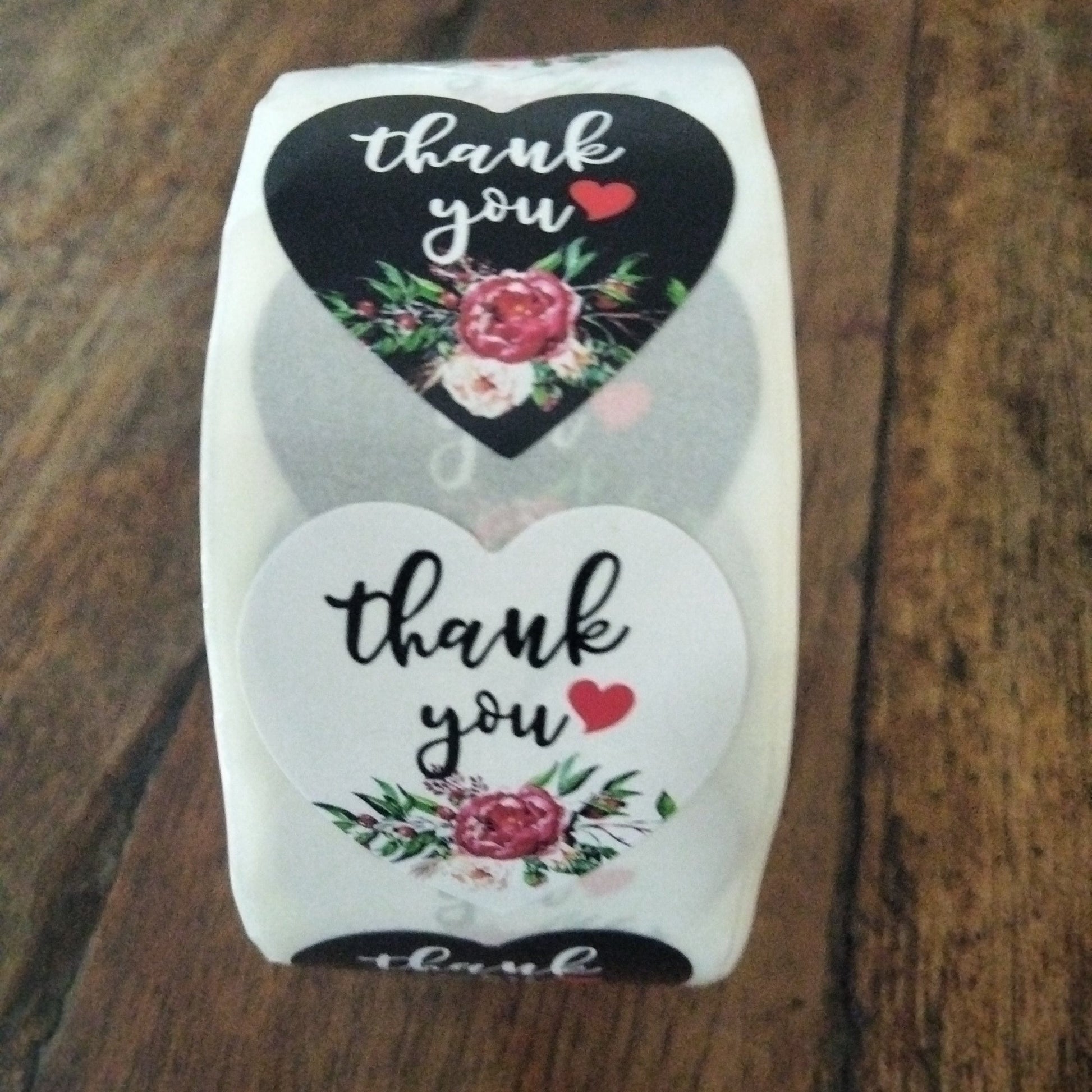 craftdev Mumbai branch Thank you Sticker Tapes (JUMBO ROLL) Thank you labels for your small business (500 Labels) 1inch