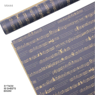 craftdev Mumbai branch Wrapping Papers Vintage Style Gift Wrapping Paper - Contain 1 Unit Shee