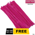 Buy 1 Get 1 Free Dark Pink Pipe Cleaner 200 pcs
