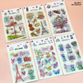 MG Traders Stickers Bl6Pc Deco Sticker 6Pc