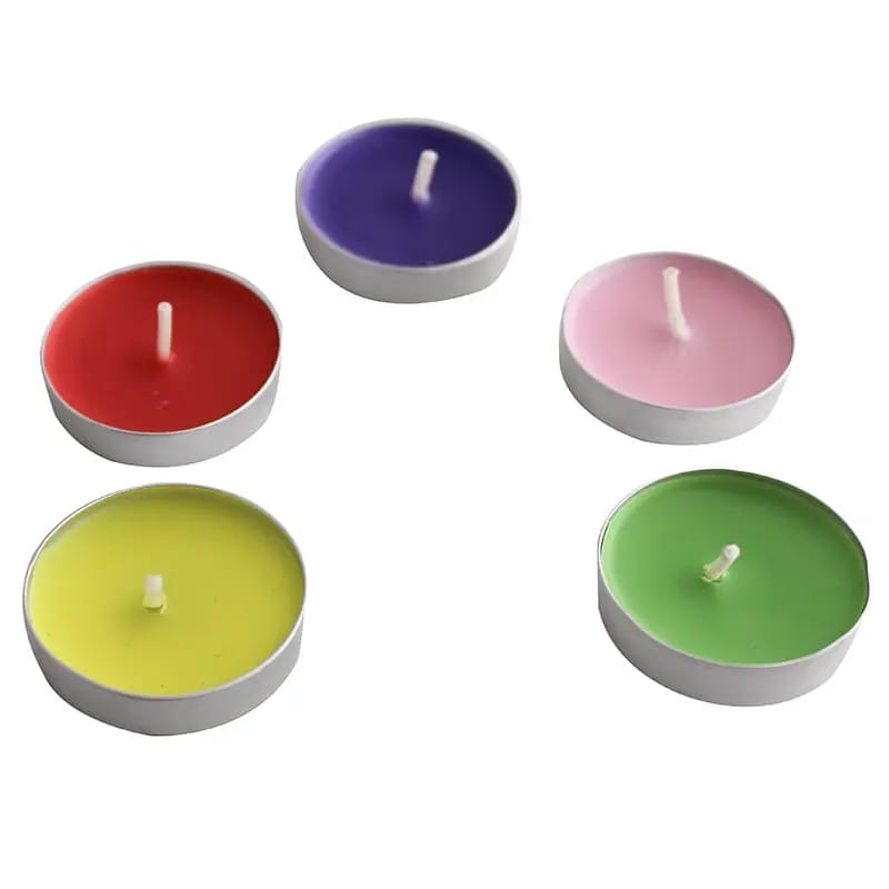 Eva party shop candles Aromatherapy Small Decorative Tea Light Candles - Pack of 10 piece for Tranquil Moments
