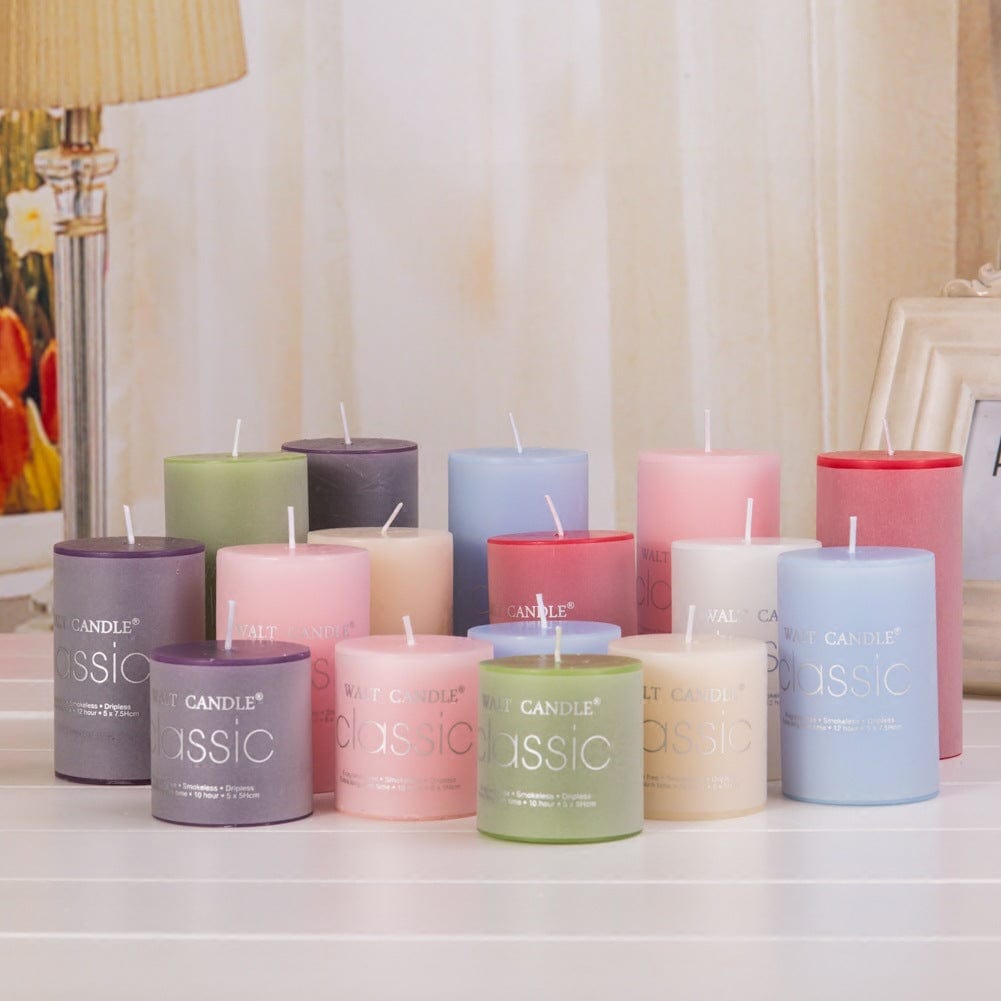 Eva party shop candles JUMBO Aromatherapy candle column candle home hotel wedding scented candle pillar Pastel theme-7CM