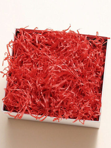 Eva party shop Red Shred Paper Grass I Pink Colour Cool Craft I  Pack of 65 grams
