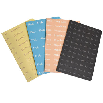 Feelings - Set of 4 Plain Journals for 2025