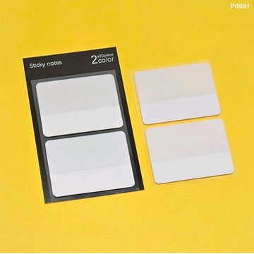 (Buy 1 Get 1 FREE) Grid transparent sticky notes l pack of 1 contains (2x 20 sheets )each