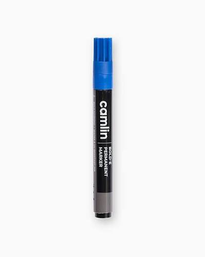 Camlin Permanent Marker - Blue ( Thick Point)