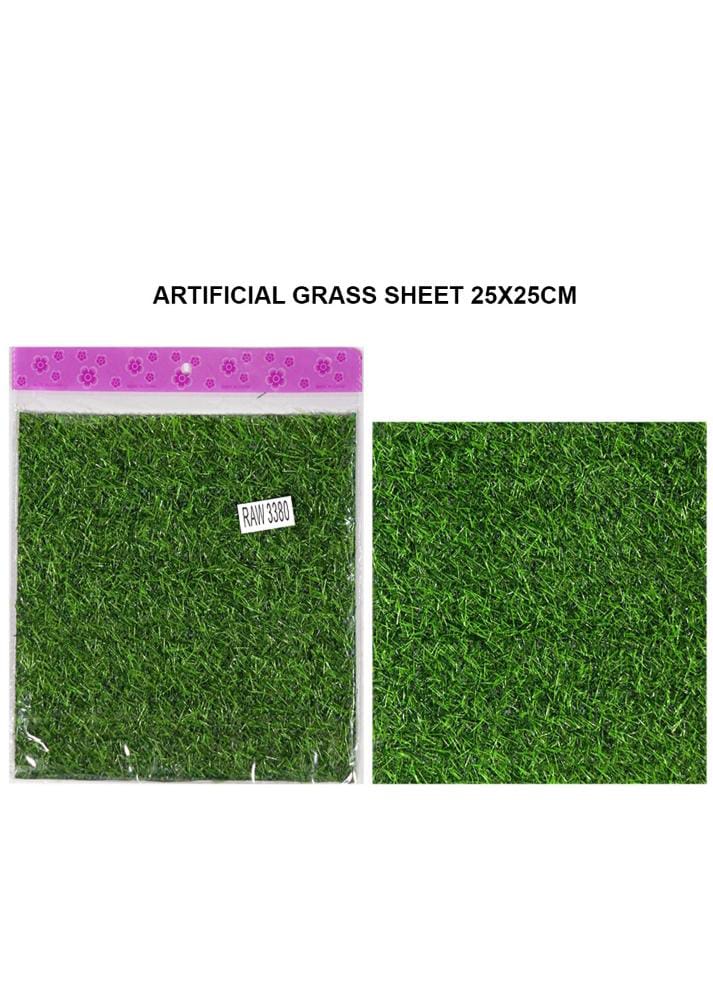Inkarto 25*25cm EverGreen  Perfection of Artificial Grass Sheets I Pack Of 1 Sheet I