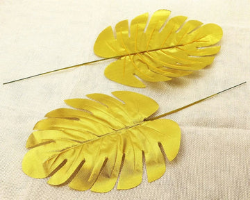 Artificial Leaves 1 Pc Artificial Monstera Leaves for Wall Living Room Party Decoration (green color)
