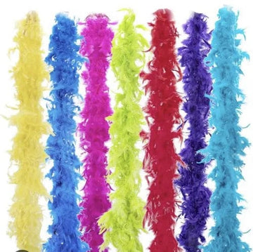 Decoration Party Paper Boa 6 Feet (Pack of 5)