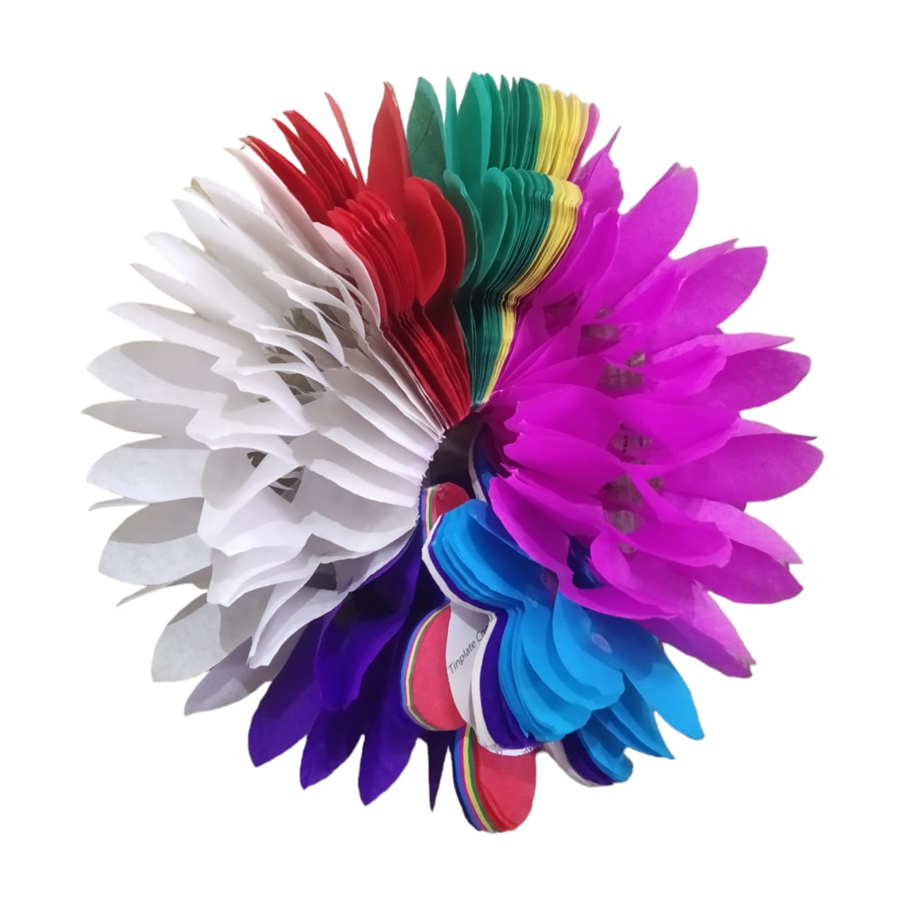 Inkarto Decoration Reusable Party Streamers Garland - Multicolor, 3 Meters (Pack of 1)