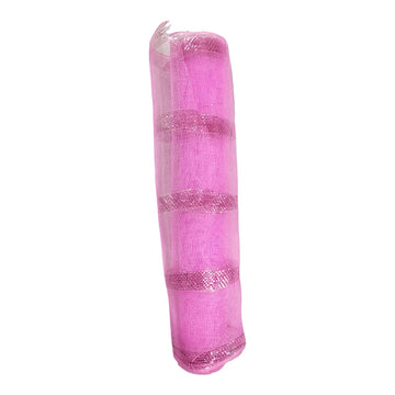 Pink Organza Fabric Roll - 45cmx4m, Contain 1 Unit