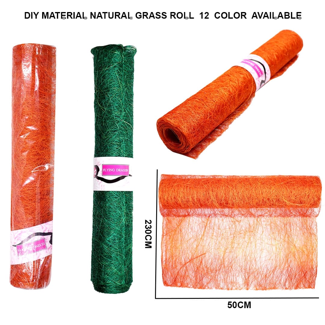 Inkarto DIY Material Natural Grass Roll: Bring a Rustic Charm to Your Crafts