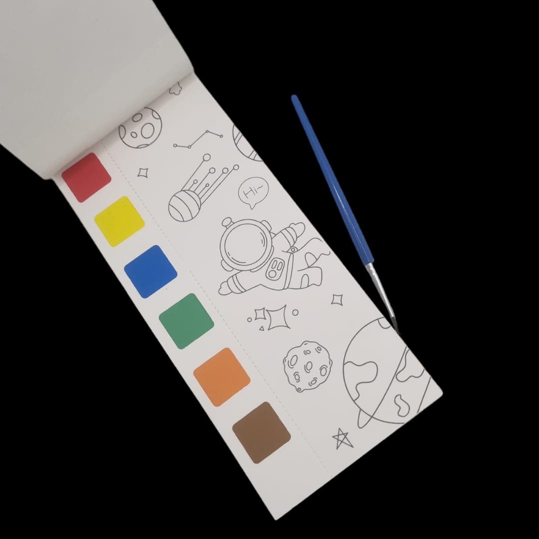 Inkarto Eraser Affordable Space Return Gift Kit: Coloring, Watercolors, Stickers & More!