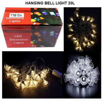 Hanging bell light 20 Lights ( Contain 1 Unit Box)