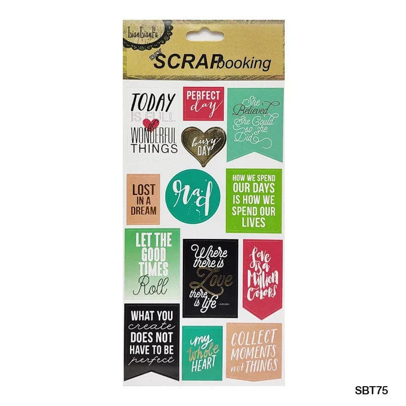 Get Creative with Our Unique Scrapbooking and laptop Sticker (Pack con