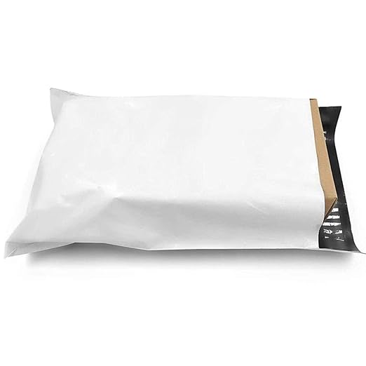 Inkarto Packaging Materials Tamper Proof Courier Bags Envelopes Plastic Polybags 10 x 12 Inches 60 Micron Without POD with Seal Adhesive Closure for Shipping Packaging and Packing