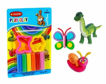 play clay ( Contain 1 Unit ) 6 colours