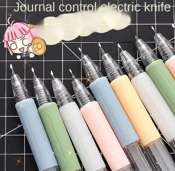 Inkarto Pocket-Sized Pen Cutter Knife Pen - Convenient Paper Cutting Tool I Kawaii pen cutter knife | Cute cutter | Pencil cutter