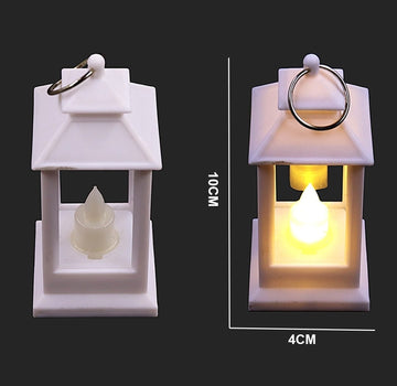 Shine Bright with LED Lanterns: Your Festival Lighting Solution I Contain 1 Unit Candle With  Free batteries Included I