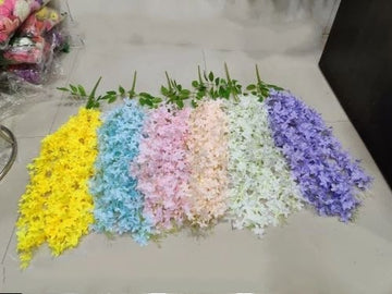 Wisteria Artificial Flower Hanging, Wedding, Decoration ( Contain 1 Unit )