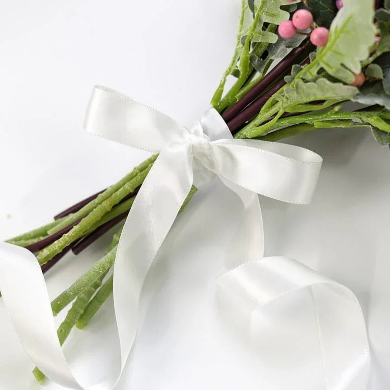 Jaferjee kikabhai unwala-9819311488 Premium 1.5 inch double faced satin ribbon (Pastel color)-  Matt White