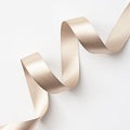 Jaferjee kikabhai unwala-9819311488 ribbons Premium Pastel double faced satin ribbon (1.5 inch) -  soft Peach