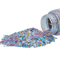 jags-mumbai DIY Sequins Jags Combi Glitter 6 Pcs Set (1No) Mix Colour JCG6P-1