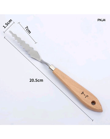 Single Palette Knife - The Essential Tool for Artists and Crafters- J-4