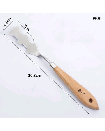 Single Palette Knife - The Essential Tool for Artists and Crafters- J-8