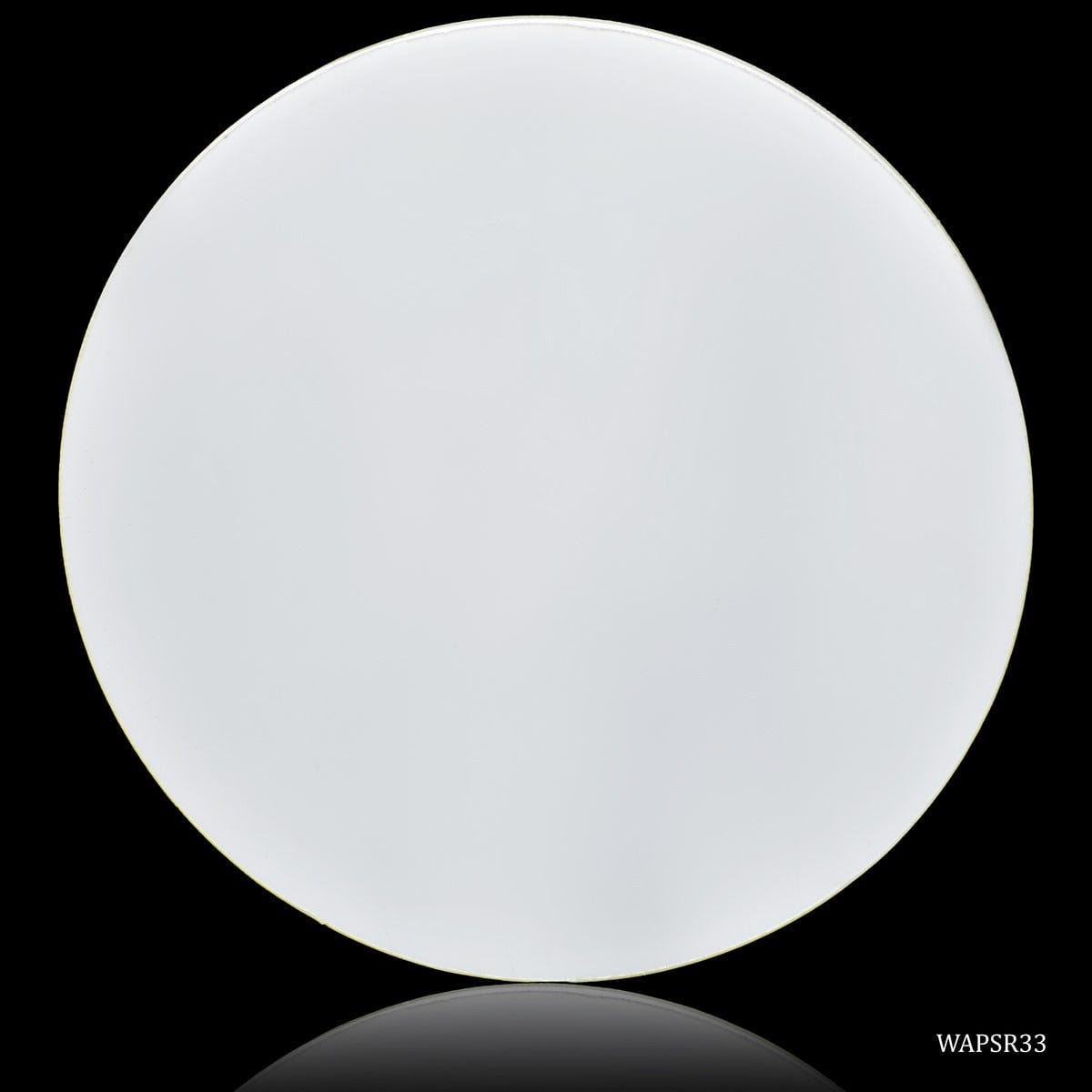 jags-mumbai 1 Acrylic Sheet Acrylic Sheet White Round 3MM 3 Inch WAPSR33