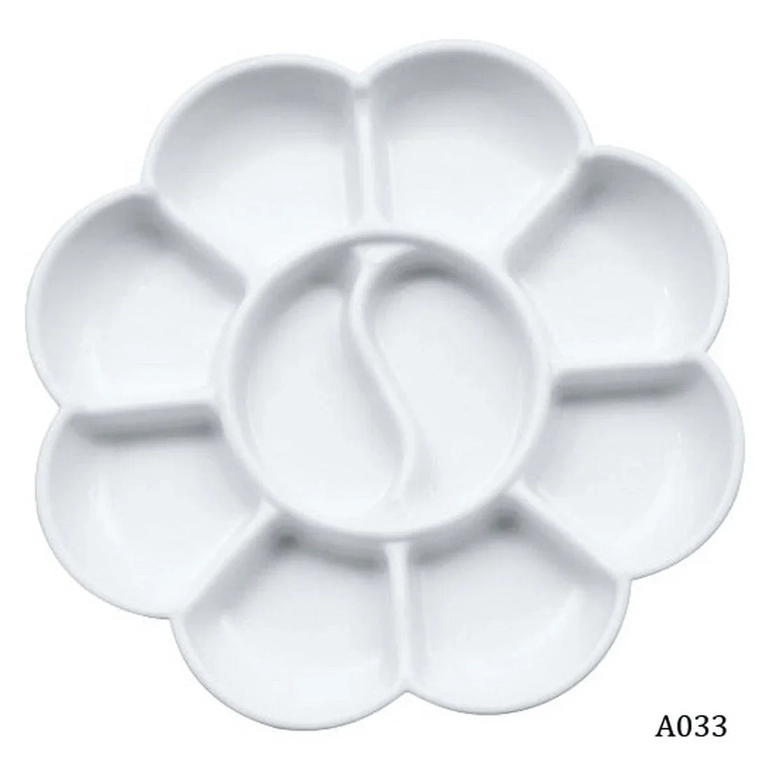 Colour Mixing Plate Flower Small A033