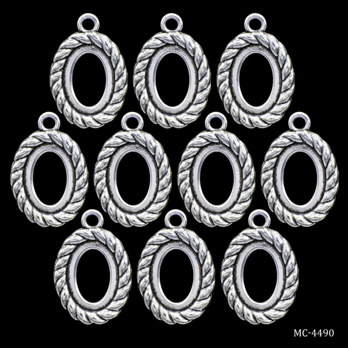 jags-mumbai 1 Craft Metal Embellishment Metal Craft Fitting 10 Pics MC-4490