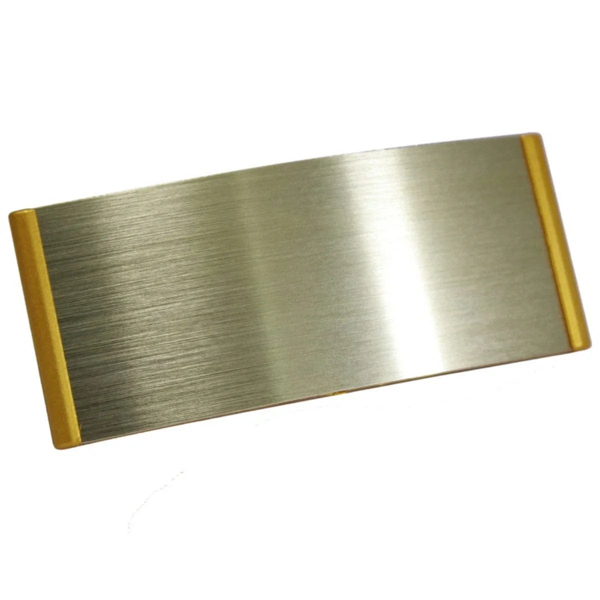 jags-mumbai 1 Id Card Holder And Name Badges Magnetic Batch Golden 75mmX32mm Metal Plate 7001AG