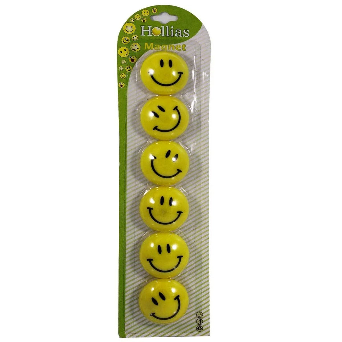 Magnetic Button Smile 6pcs SFM6-30MM