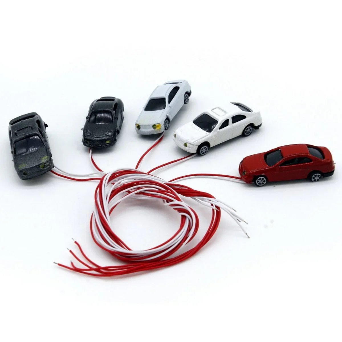 jags-mumbai 1 Miniature Miniature Model Car With Light 5 Pcs XC-1.150L