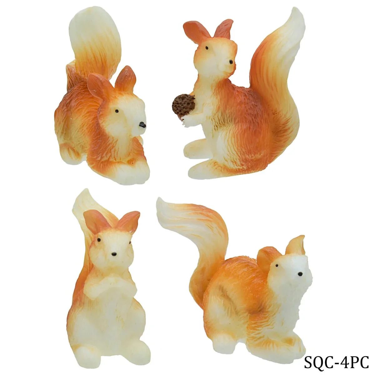 jags-mumbai 1 Miniature Model Accessories Model Accessories Squirrel 4P (C0131-5678) SQC-4PC