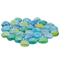 jags-mumbai 1 Resin Stone And Glass Chips Jags Glass Pebbles 250Gms Crystal White Stone Colour JRPS04