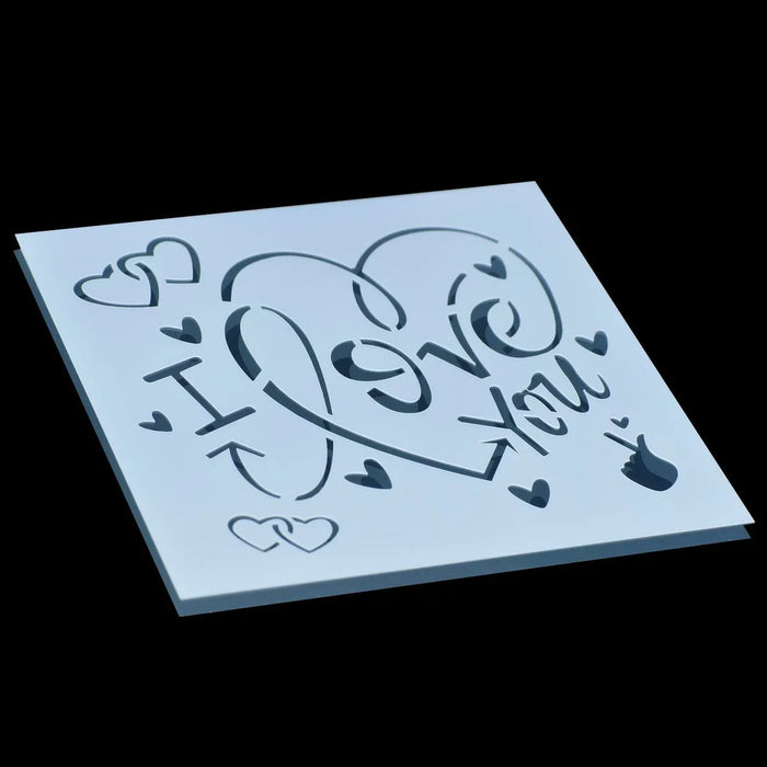 Jags Drawing Stencil Plastic 6x6 1Pcs 13 No JSP6X6-13