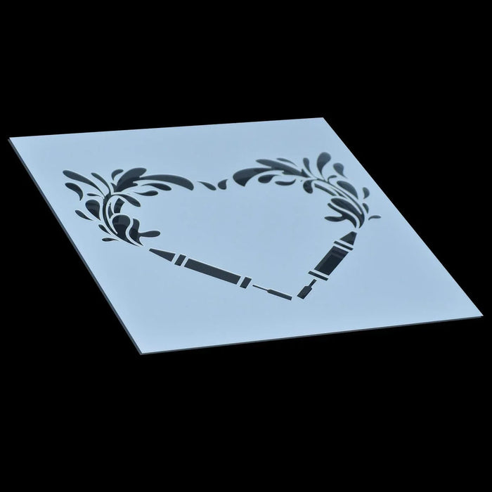 Jags Drawing Stencil Plastic 6x6 1Pcs 4 No JSP6X6-4
